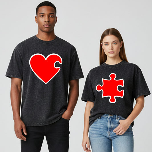 Love's Jigsaw Puzzle Couple Outfits - Valentine's Day Edition