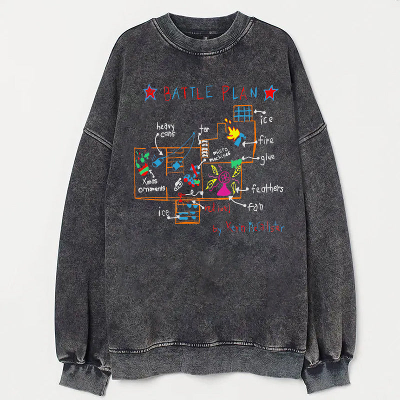 Christmas Battle Plan Sweatshirt - heygraff