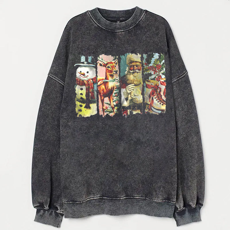 Retro Christmas Sweatshirt - heygraff