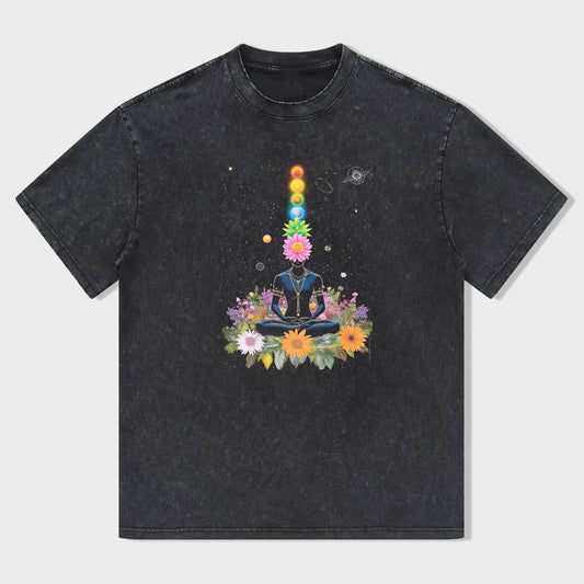 Meditation Zen Graphic T-Shirt