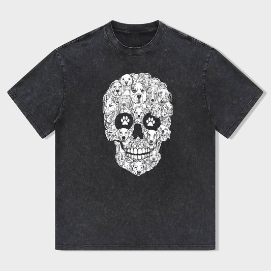 Men's Graphic T-Shirt - Skull Design Tee