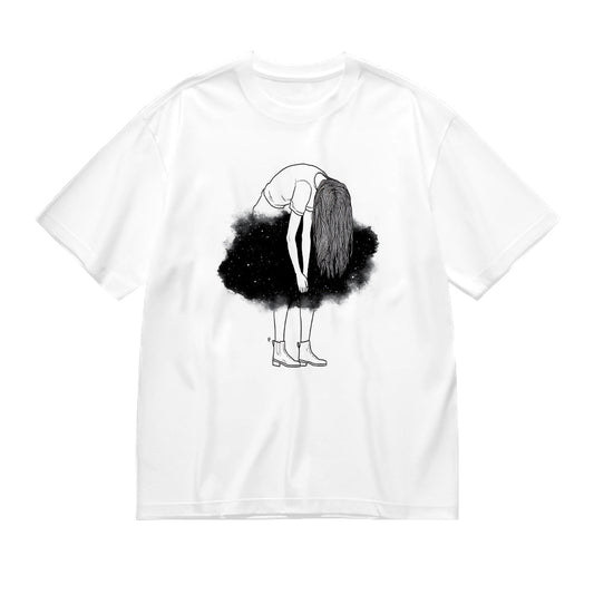 Ballet Dancer Sketch Art Print Women's Fashion Casual T-Shirt