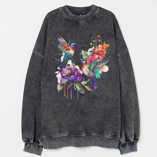 Bird Watercolor Shirt - heygraff
