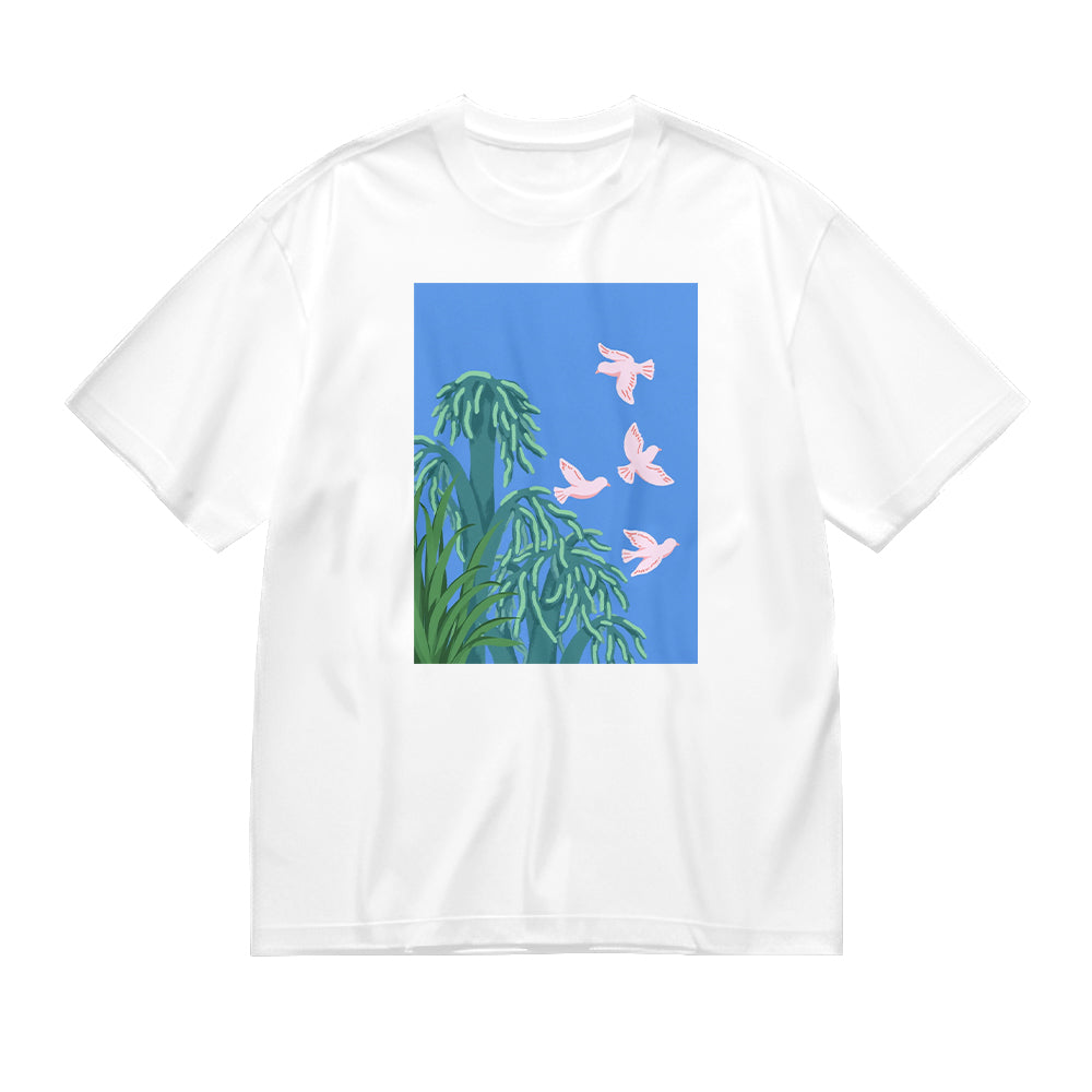 Birds in Flight Graphic T-Shirt