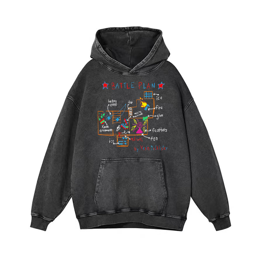 Christmas Battle Plan Hoodie - heygraff