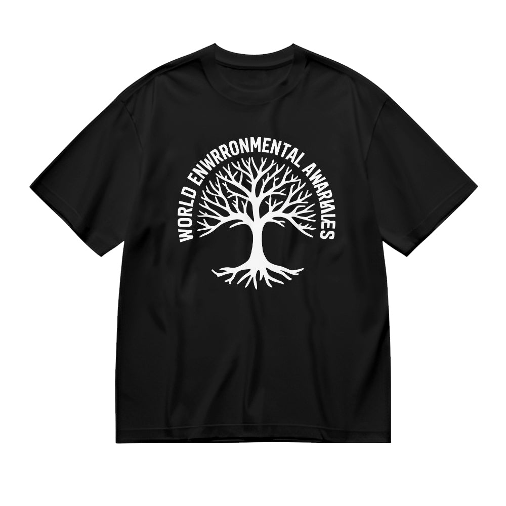 World Environmental Awareness Tree Graphic T-Shirt