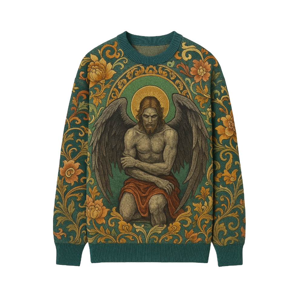 Fallen Seraph Sweater Green