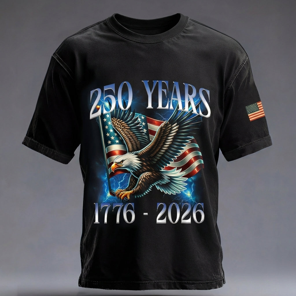250th Anniversary 1776-2026 T-Shirts For Men