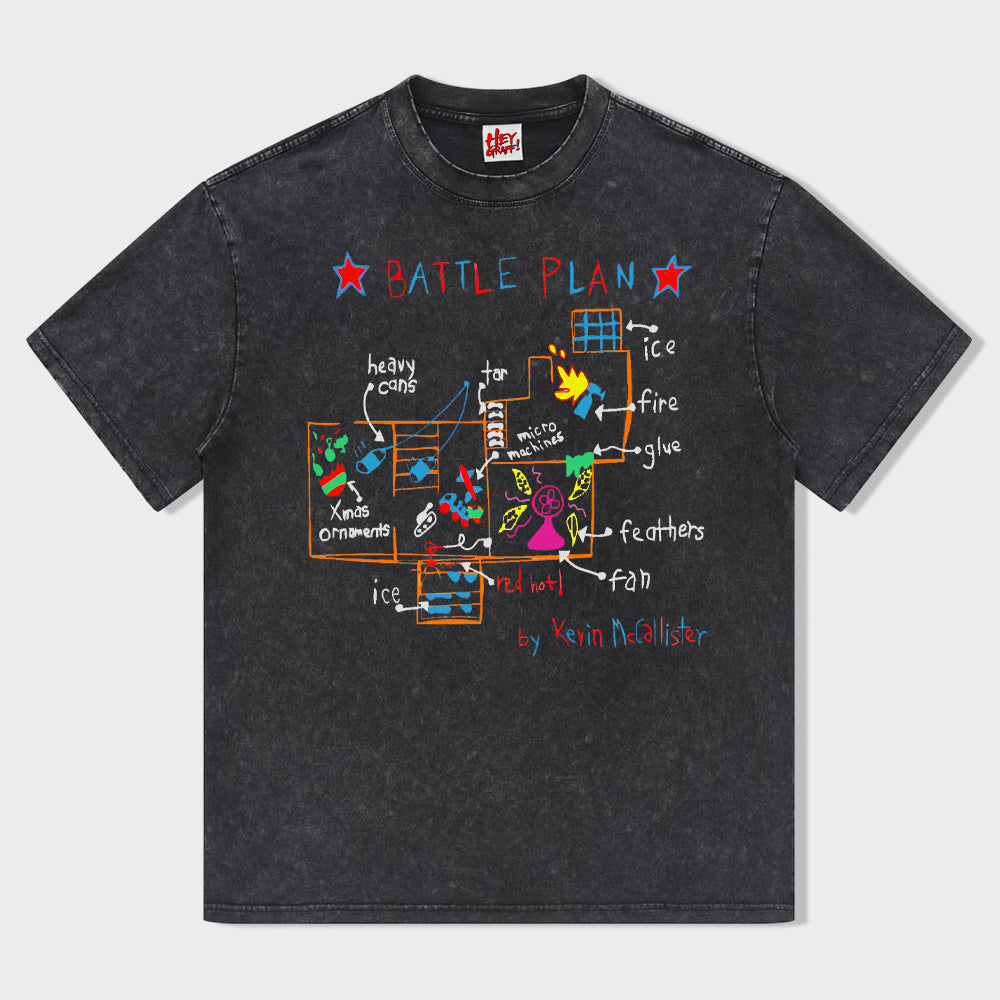 Christmas Battle Plan T-Shirt - heygraff