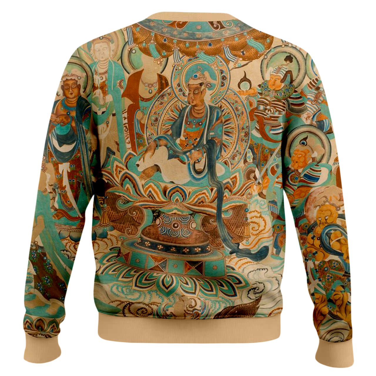 Dunhuang Art Print Crewneck Sweater