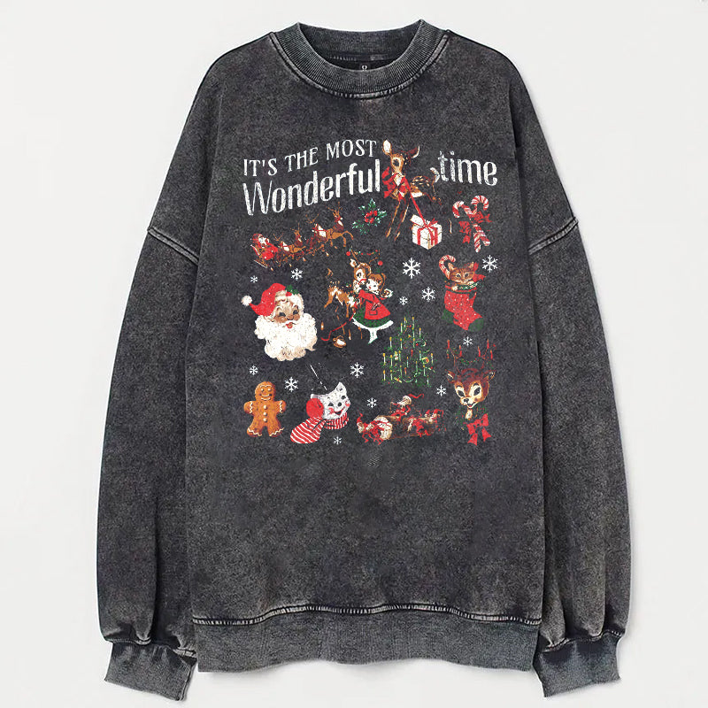 It's the most Wonderful Time Christmas Sweatshirt - heygraff