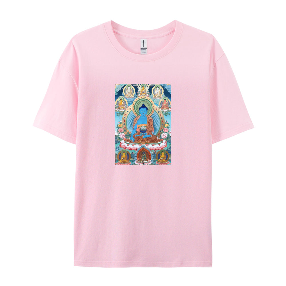 Buddha T-Shirt - Vintage Buddhist Art - Spiritual Meditation Tee