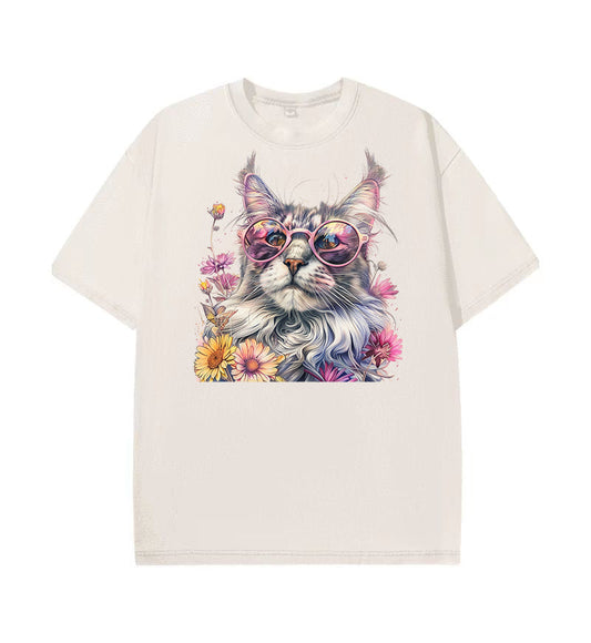 Funny Maine Coon Cat Unisex T-Shirt