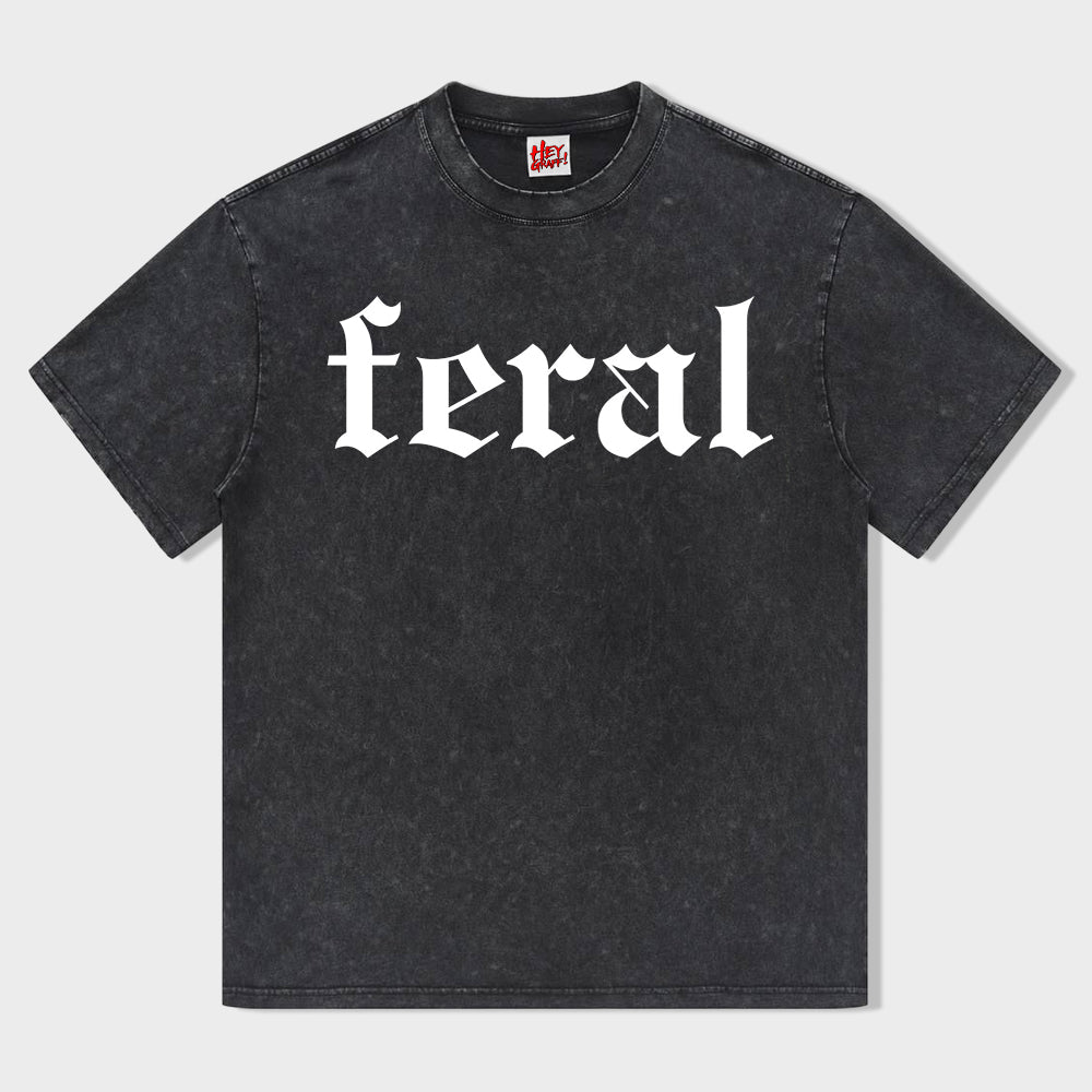 Feral T-shirt - heygraff
