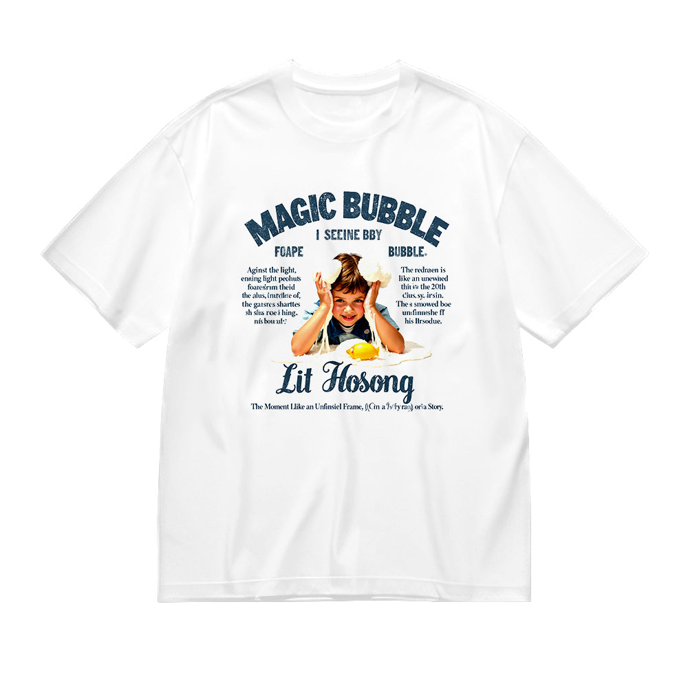 Magic Bubble Lil Hosong Graphic T-Shirt