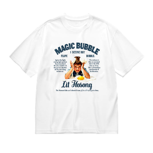 Magic Bubble Lil Hosong Graphic T-Shirt