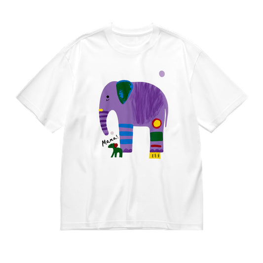Colorful Elephant Graphic T-Shirt