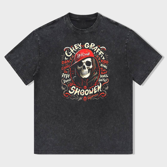 Heygraff Creativity Acid Wash T-Shirt