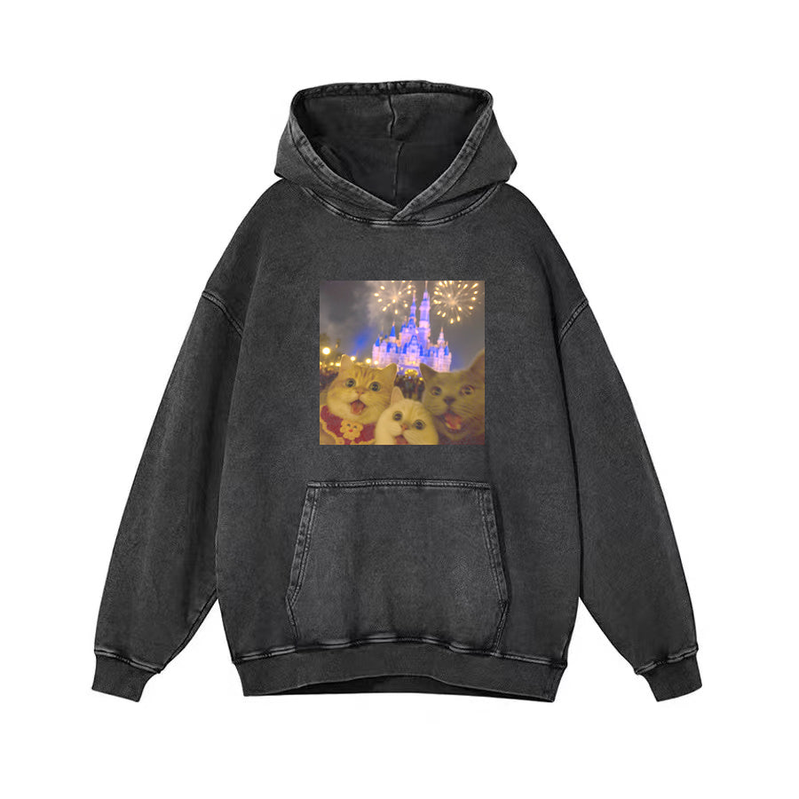 Cat Taking Selfie Funny T-Shirt