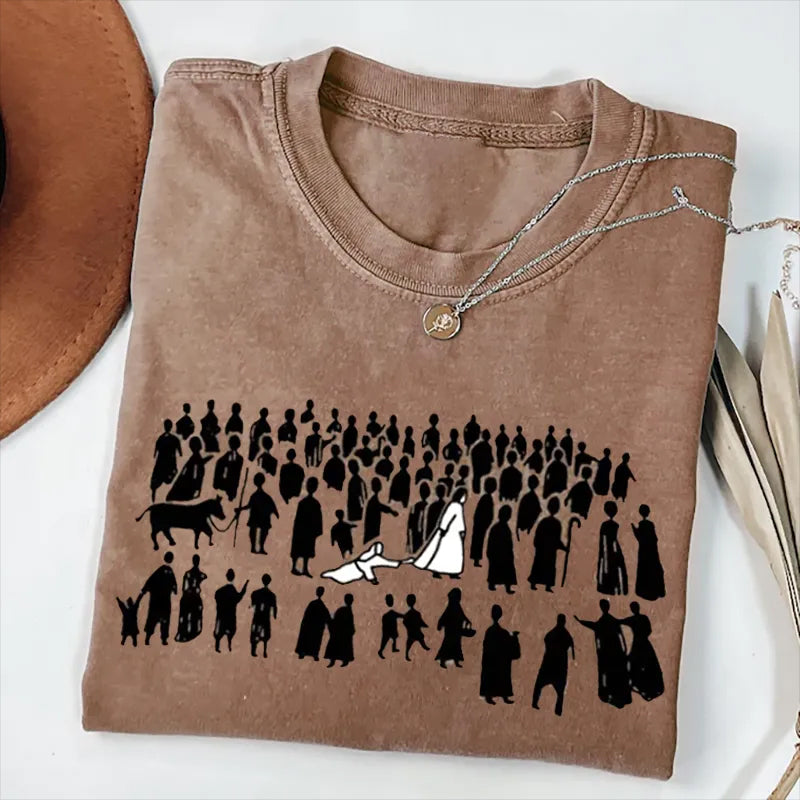 By His Wounds Christian T-shirt