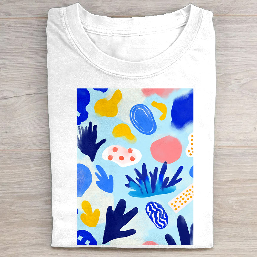 Colorful Abstract Art T-Shirt