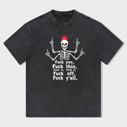 Skeleton Graphic T-Shirt