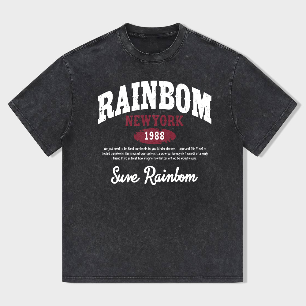 Rainbow New York 1988 Graphic T-Shirt