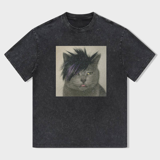 WACKY CAT T-SHIRT