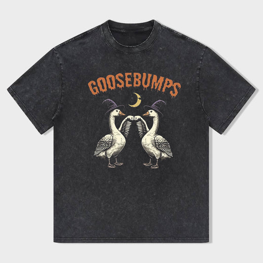 Funny Goose Bumps Halloween T-shirt