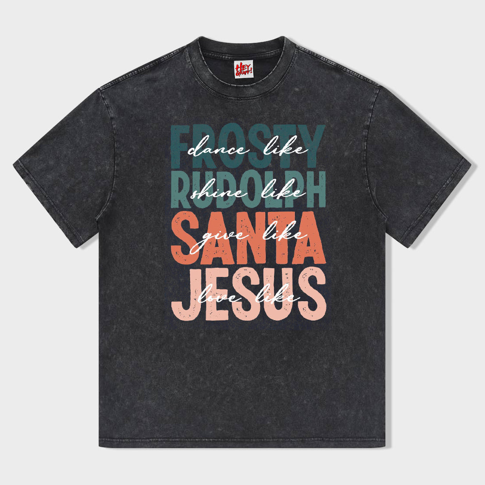 Religious Christmas T-shirt - heygraff
