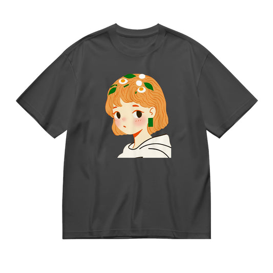 Cute Anime Girl Graphic T-Shirt