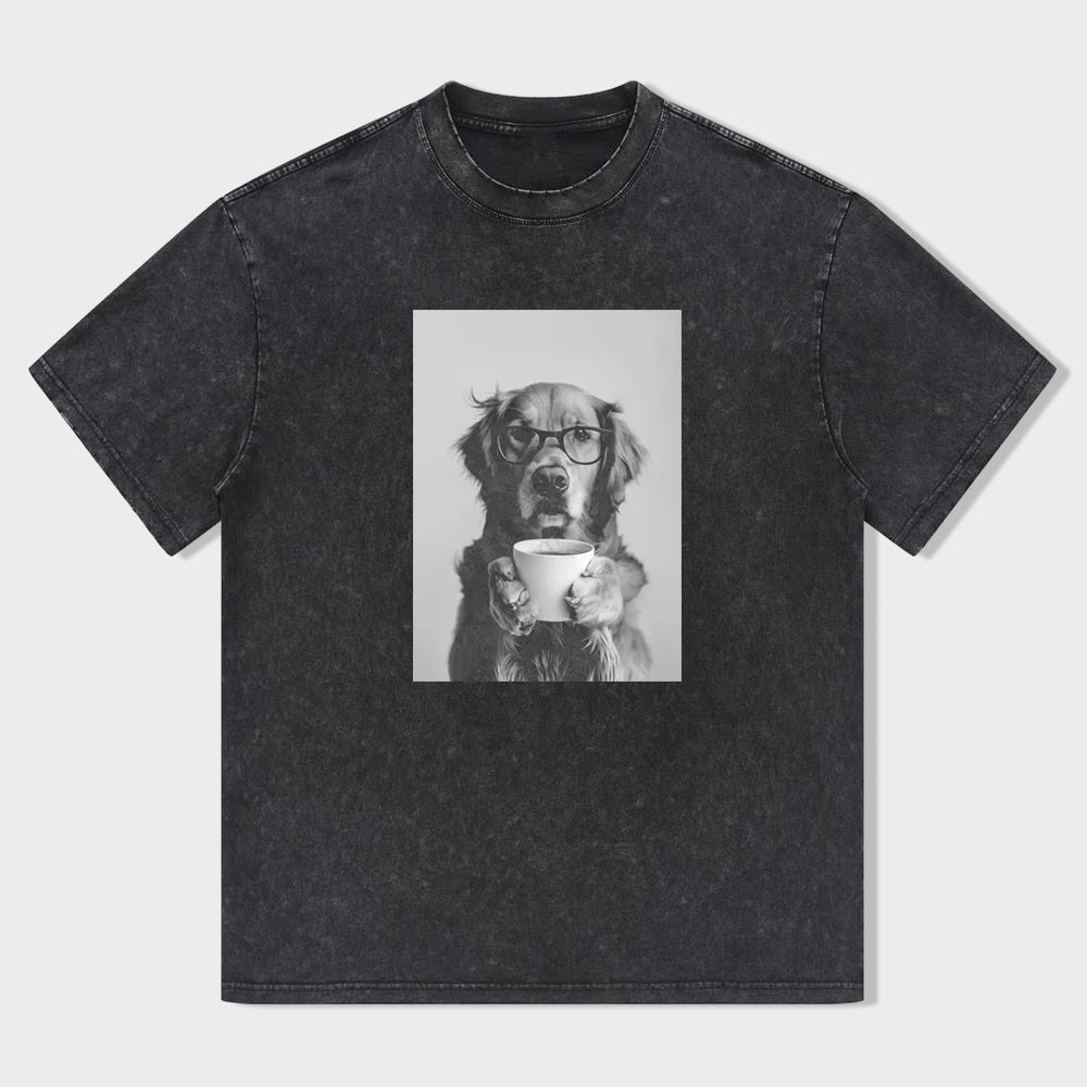 Vintage Funny Golden Retriever Tshirt