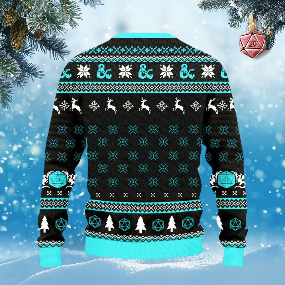 DND CLASSES SURVIVED SWEATER