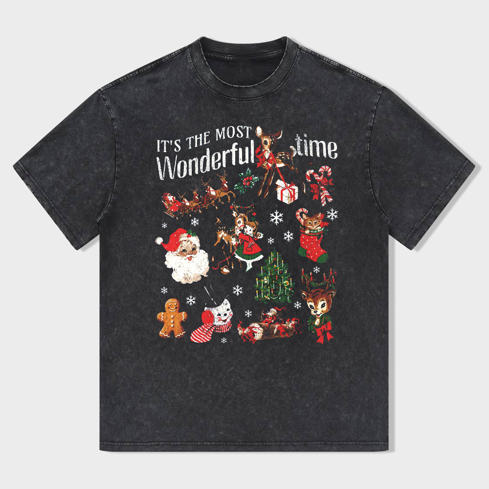 It's the most Wonderful Time Christmas T-Shirt - heygraff