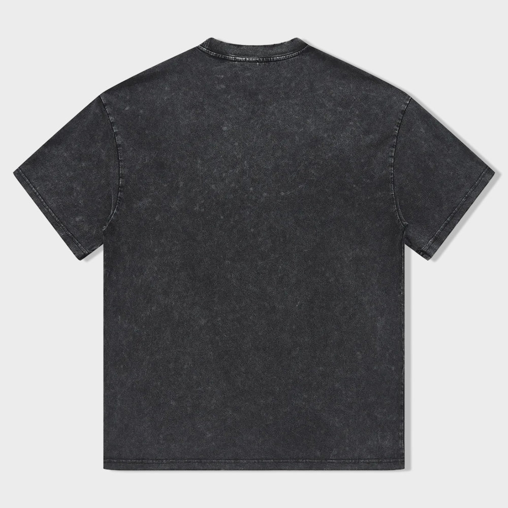 Star Clown Sugar Dreams Acid Wash T-Shirt - heygraff