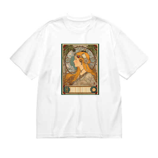 Art Nouveau Design Graphic T-Shirt
