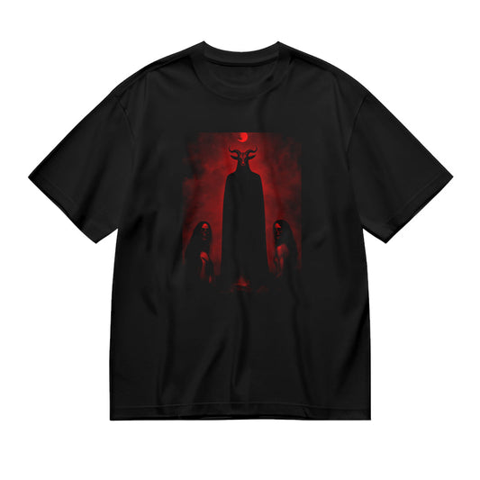 Mysterious Silhouette Graphic T-Shirt for Men Women Unisex Casual Short Sleeve Tee with Unique Design Art Print T-Shirt