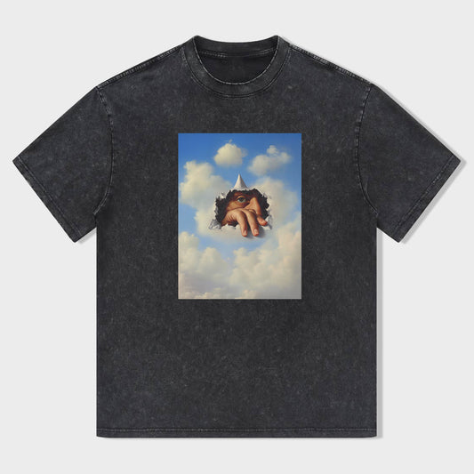 Cloudscape Graphic Print Men's Fashion T-Shirt
