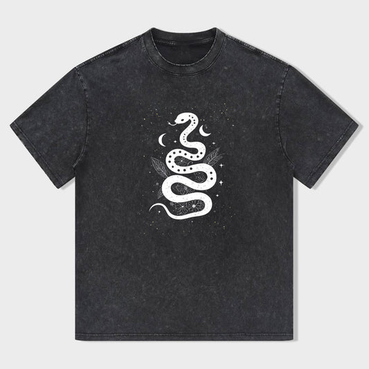 Snake Design Graphic T-Shirt