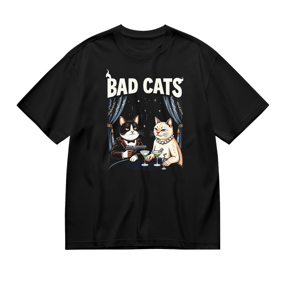 Bad Cats Graphic T-Shirt