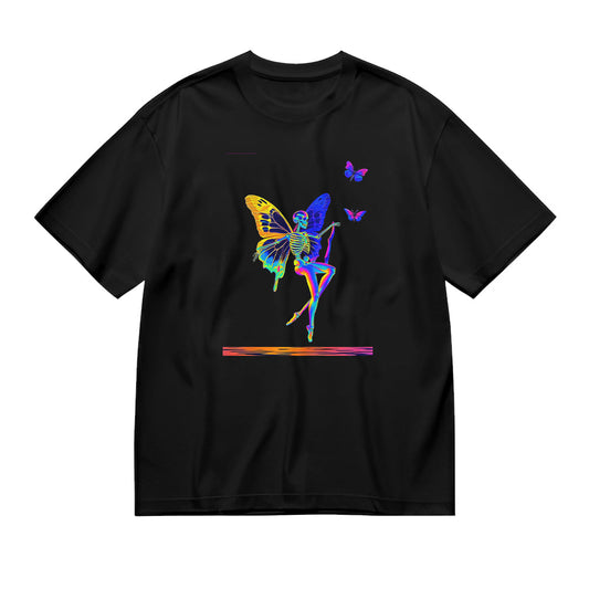 Colorful Butterfly Graphic T-Shirt