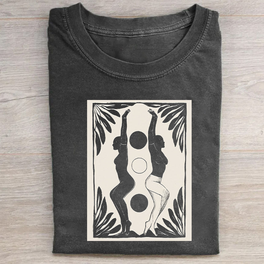 Abstract Art Graphic T-Shirt