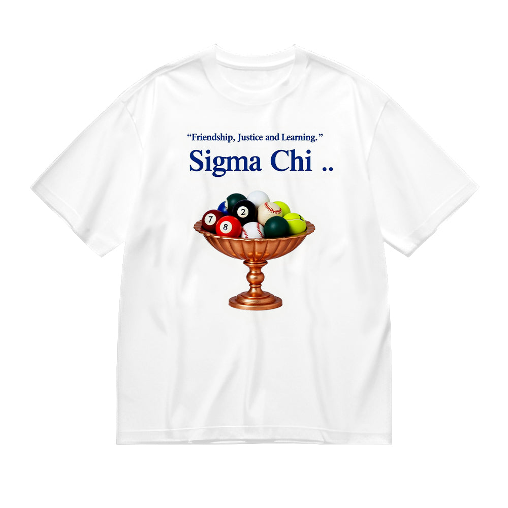 Sigma Chi Friendship Justice Learning Fraternity T-Shirt