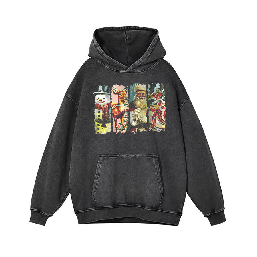 Retro Christmas Hoodie - heygraff