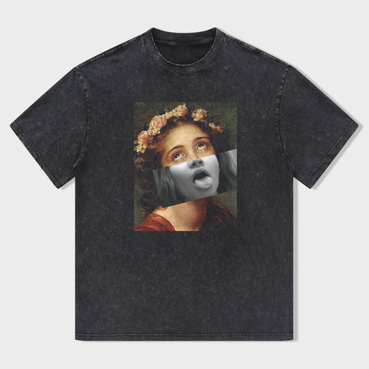 Renaissance Art Print Graphic T-Shirt