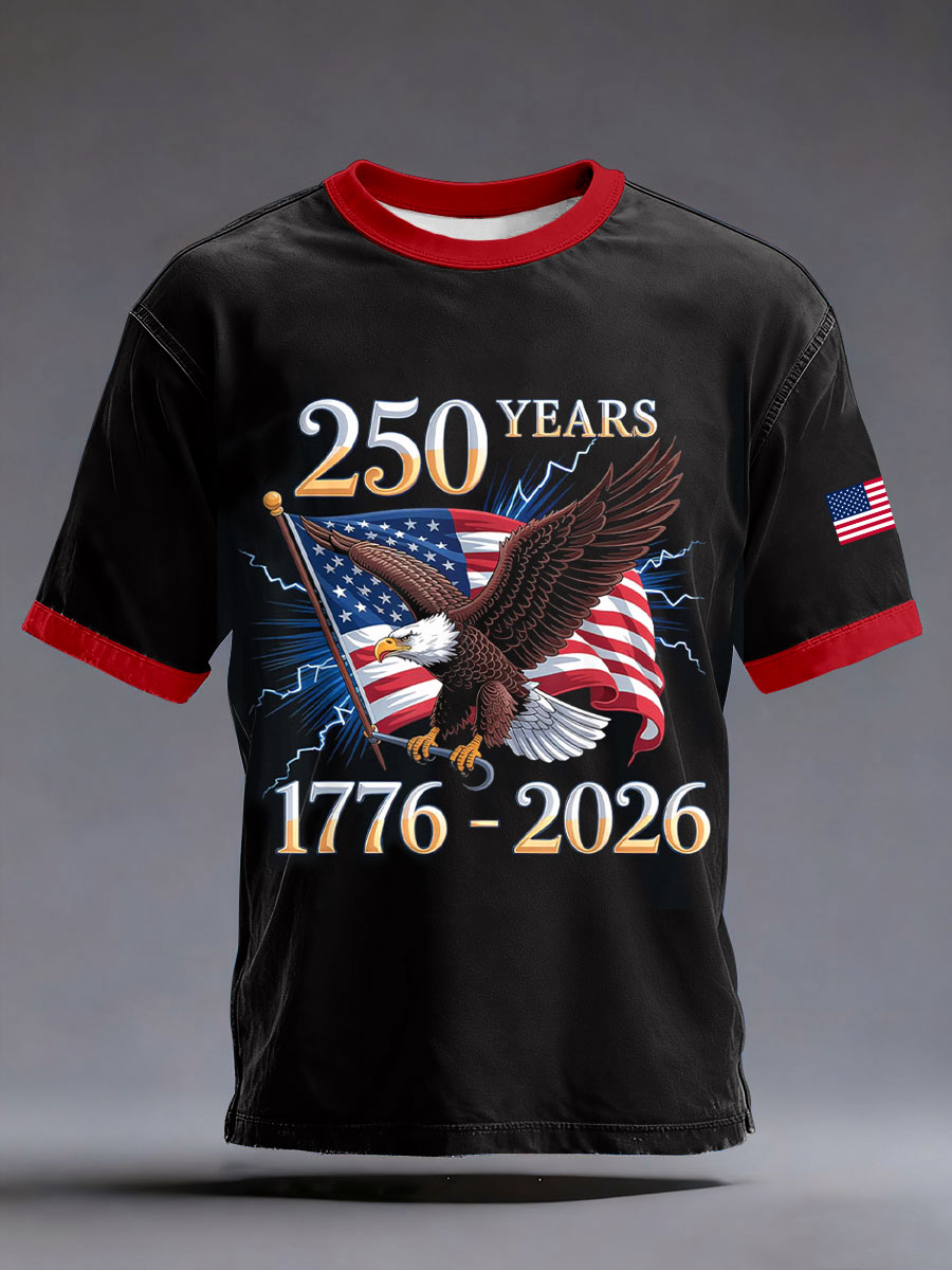 250th Anniversary 1776-2026 T-Shirts For Men