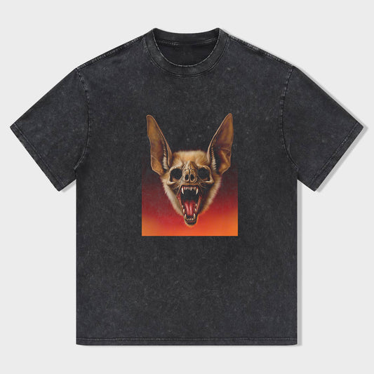 Fierce Fox Graphic Print Men's Casual T-Shirt