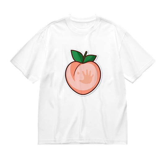 Cute Peach Graphic T-Shirt