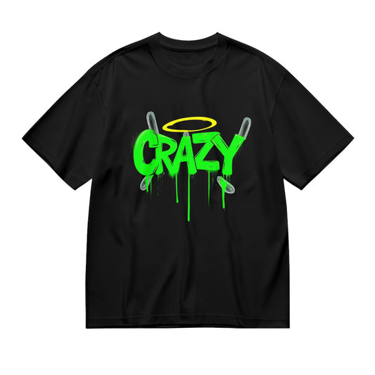 Crazy Angel Graphic T-Shirt