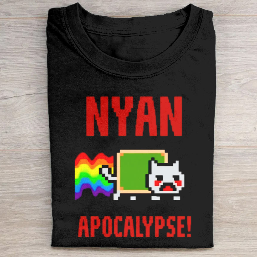 Nyan Apocalypse Graphic T-Shirt